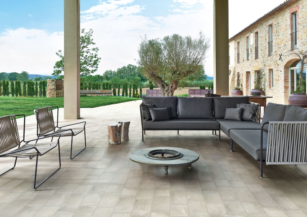 Elysium Tiles Matieres Sable 24 x 48 Matte Porcelain Tiles