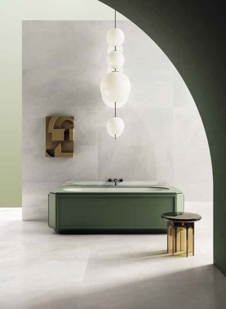 Elysium Tiles Archisalt Flower Of Salt 24 x 48 Cross Porcelain Tile