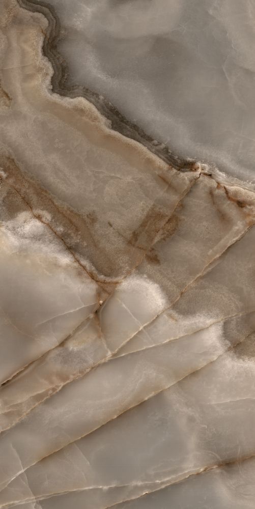 Elysium Reves Choco Glossy 24 x 48 Polished Porcelain Tiles