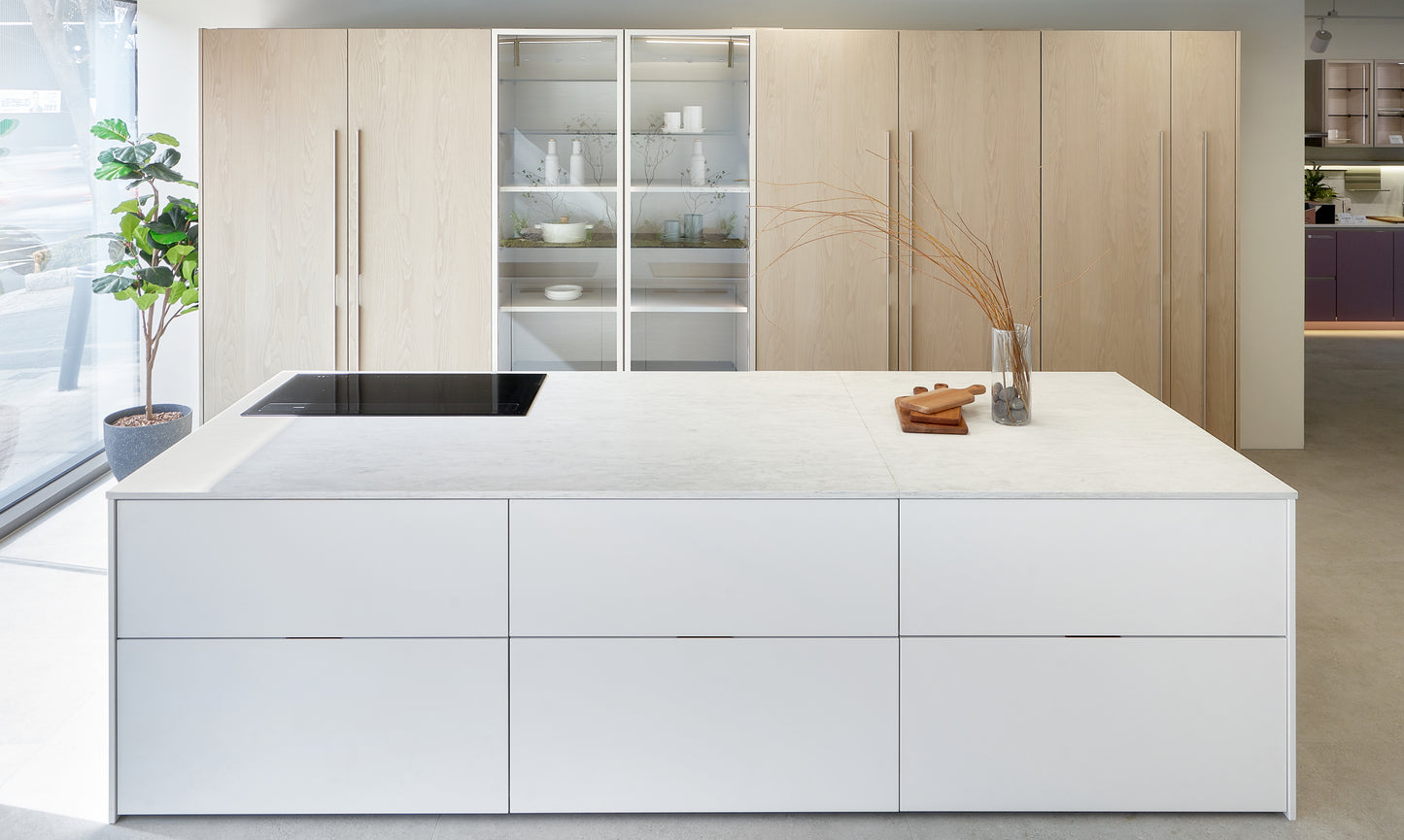 HanStone Eden 130" x 65" x 2 cm" Polished Quartz Slab