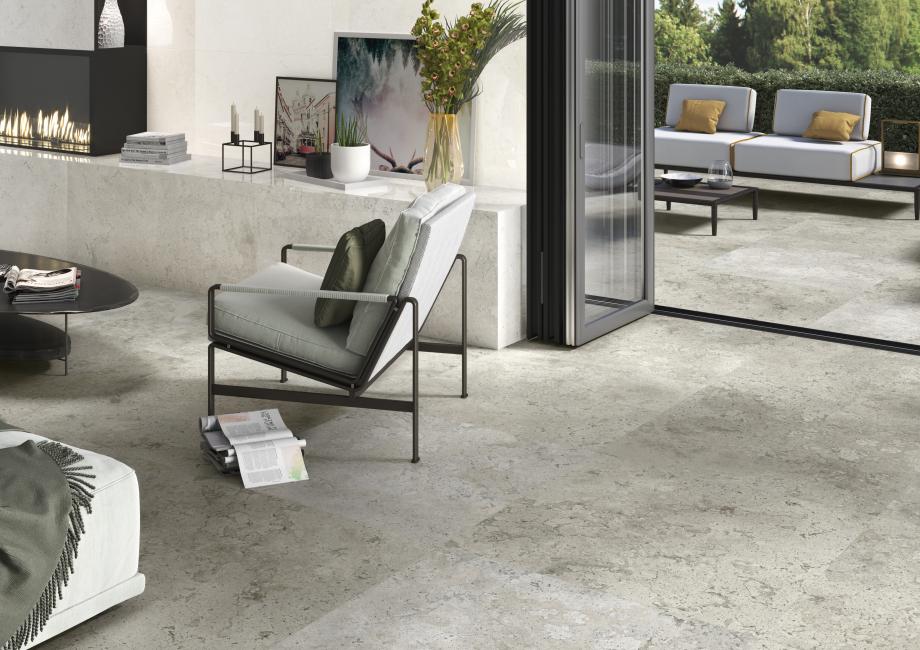 European Porcelain and Ceramics Baltimore Grey 39'' x 39'' Porcelain Tile