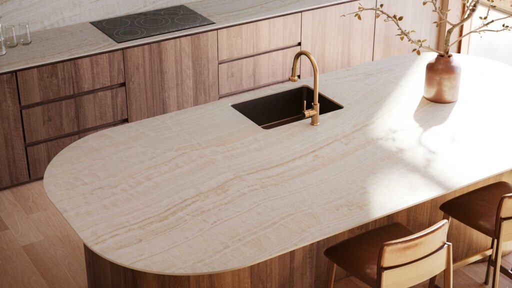 Caesarstone Onyxa |126’’ x 63’’|1.2 cm| Honed Finish Porcelain Slab
