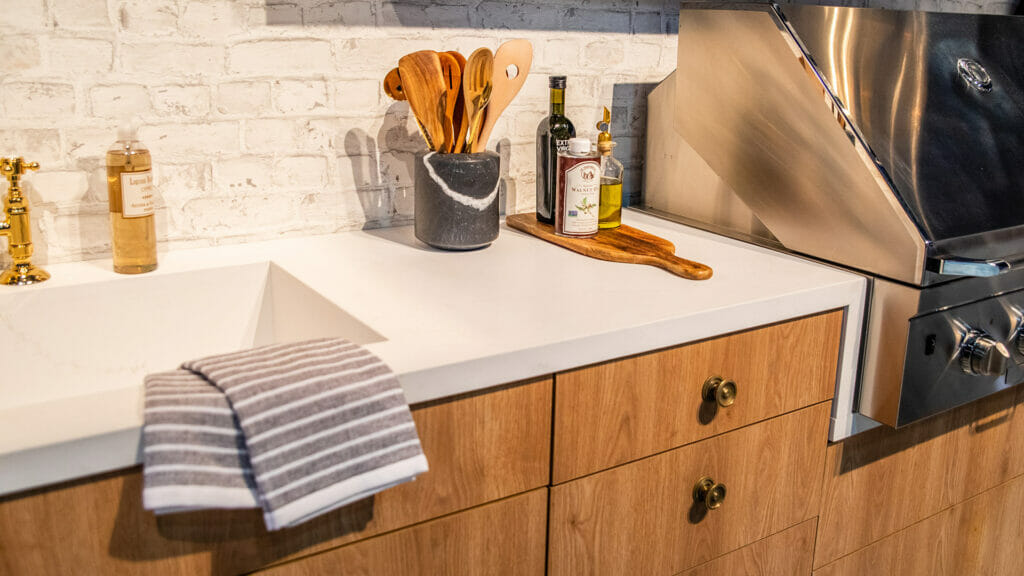 Caesarstone Palm Shade|131.5 x 64.6| 2 CM| Honed Quartz Slab