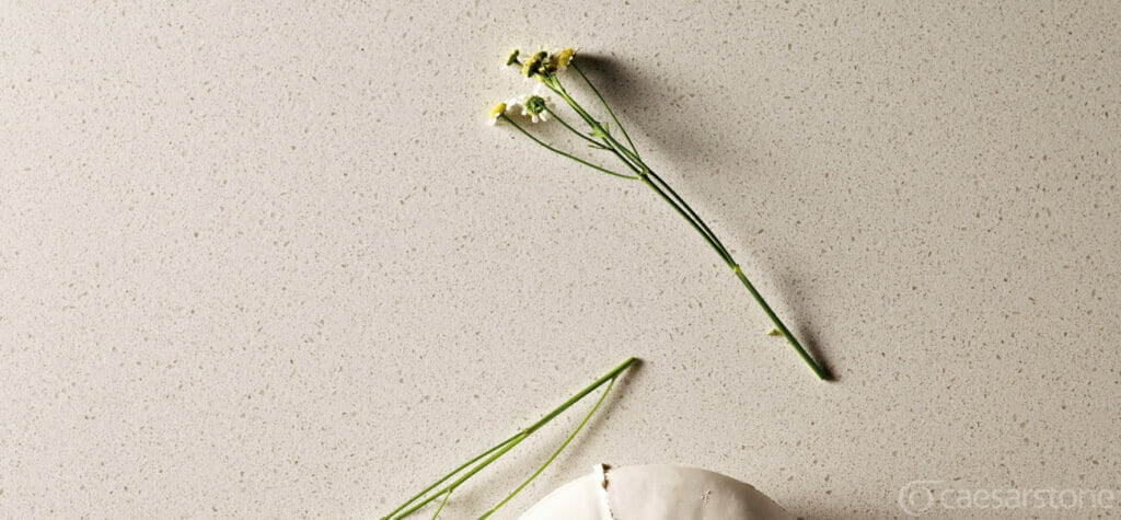 Caesarstone Ocean Foam | 130’’ x 64.6’’ | 2 CM| Polished Quartz Slab