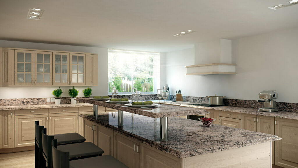 Caesarstone Himalayan Moon | 130’’ x 64.6’’ | 2 CM| Polished Quartz Slab