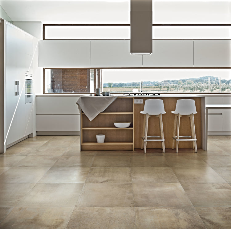 Elysium Tiles Matieres Mou 24 x 48 Matte Porcelain Tiles