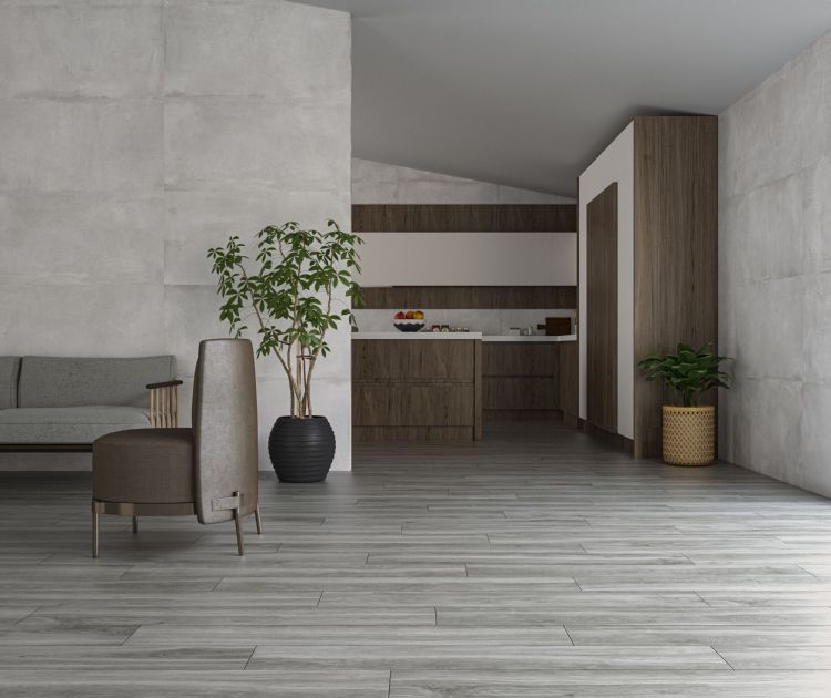 Elysium Tiles Helsinki Perla 8''x 48'' Wood-Look Porcelain Tiles