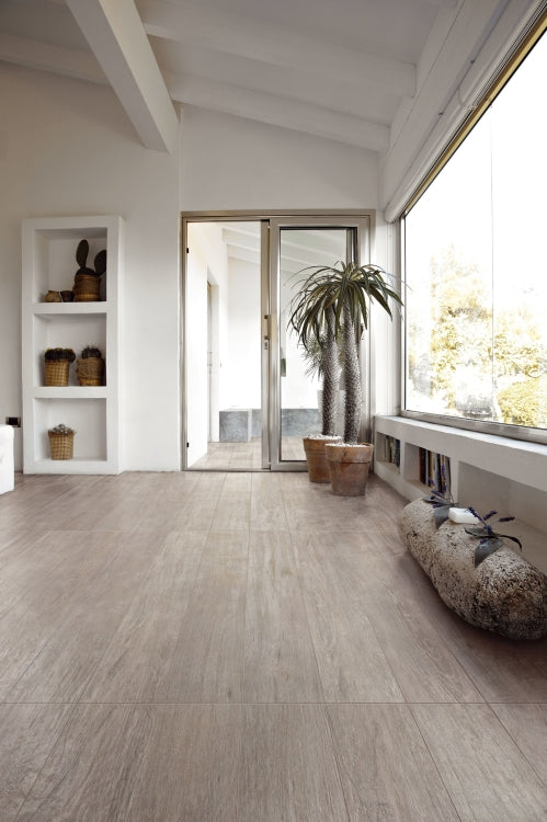 Elysium Tiles Selection Oak Grey 8 x 48 Porcelain Tiles