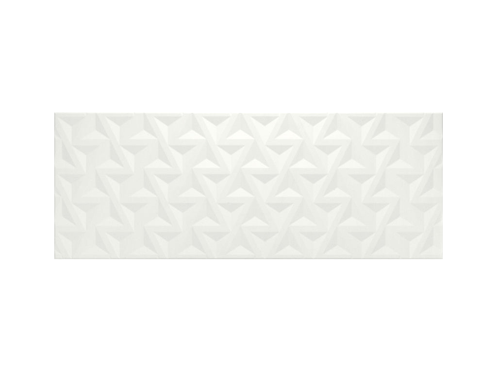 European Porcelain and Ceramics Artic GEO Blanco 16'' x 47'' MatteCeramic Tile