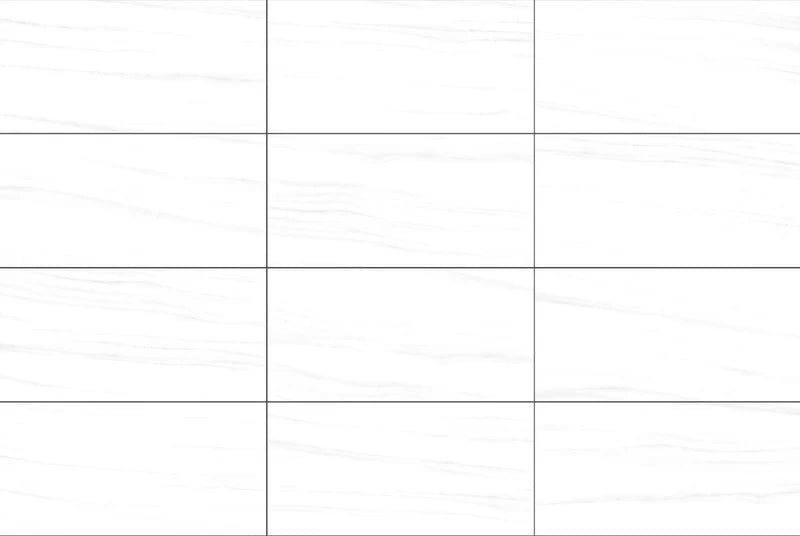 Ottimo Ceramics Spledor | White Dolomite| 12” x 24” Matte Porcelain Tile