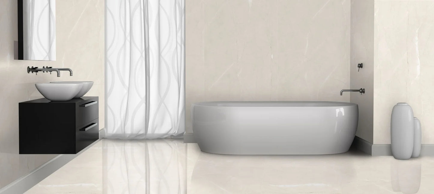 Raphael Stone RP1012 Armani Crema 32'' x 64'' Polished Porcelain Tile