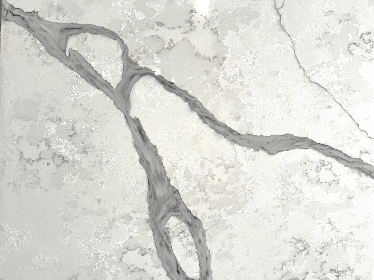 LX Prefabricated Ashen Cascade |26'' x 110''| 2cm Polished Countertop