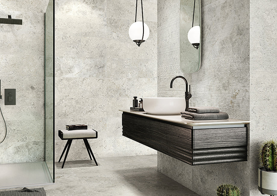 European Porcelain and Ceramics Baltimore Orizon White 12'' x 36'' Ceramic Tile