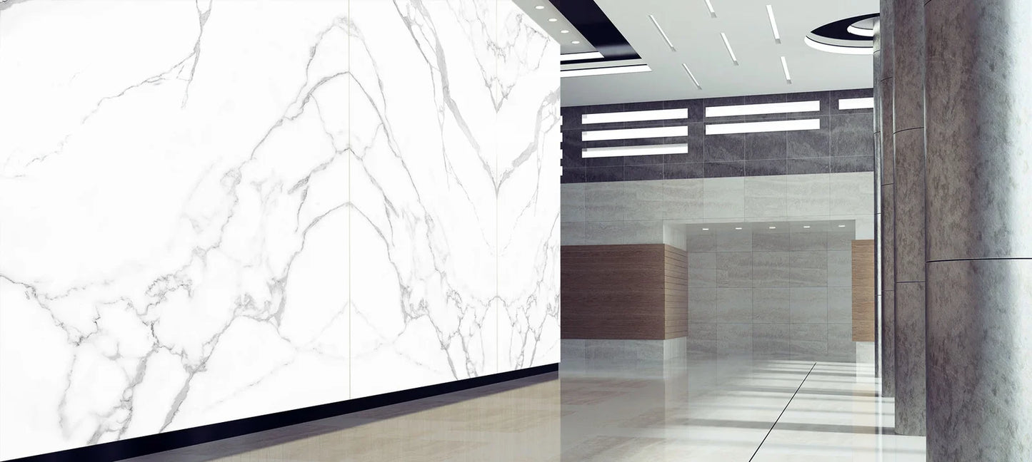 Raphael Stone RP1047 Calacatta Italia 32'' x 64'' Polished Porcelain Tile