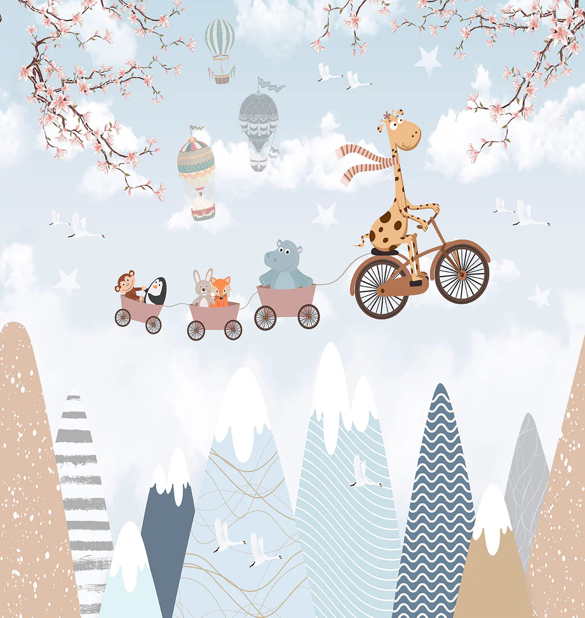 Decoprint |Cute Walls| Murals by Sancar Luxury Designer Wallpapers