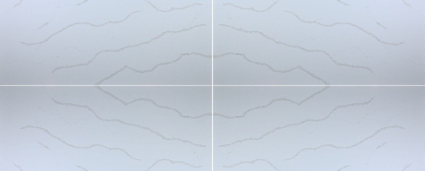 Raphael Stone Calacatta Gold RQ9282 |126' x63''| 2 cm Polished Quartz Slab