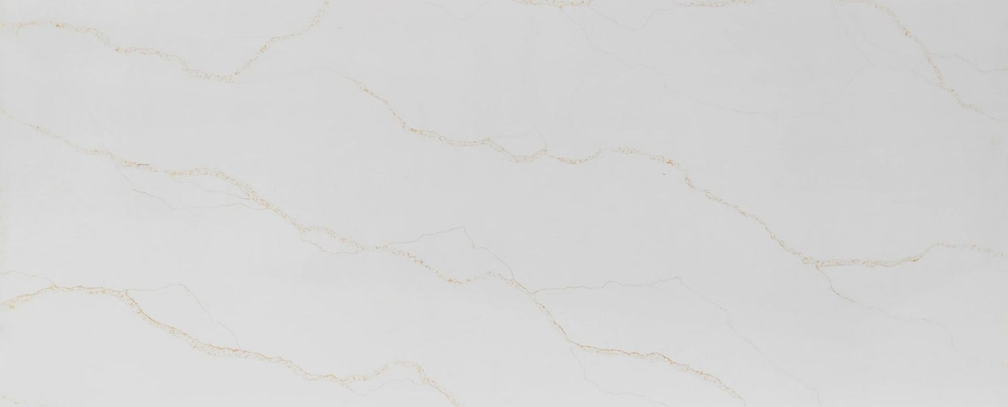 Raphael Stone |Calacatta Gold Ultra 126' x63''| 2 cm Polished Quartz Slab