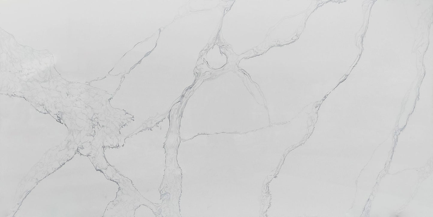 Raphael Stone Calacatta Maya|126' x63''| 2 cm Polished Quartz Slab
