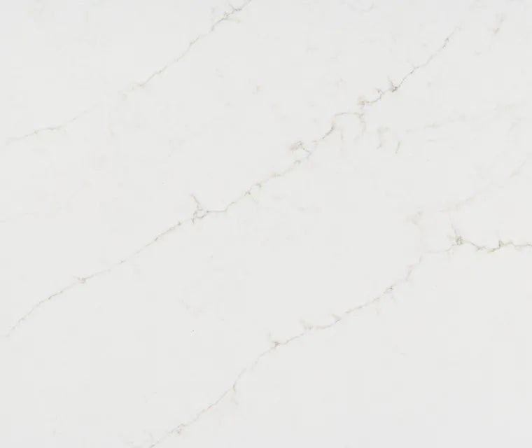 HanStone Calacatta Venato 130" x 65" x 2 cm" Polished Quartz Slab