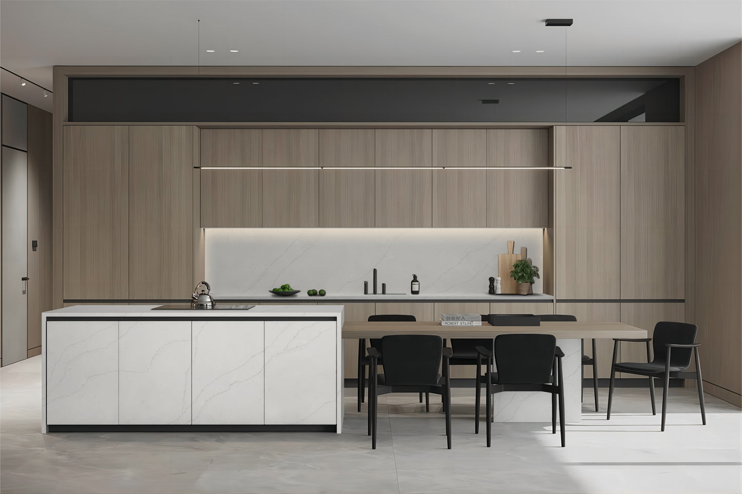 LX Prefabricated Calacatte Vined | 26'' x 110''| 2cm Polished Countertop