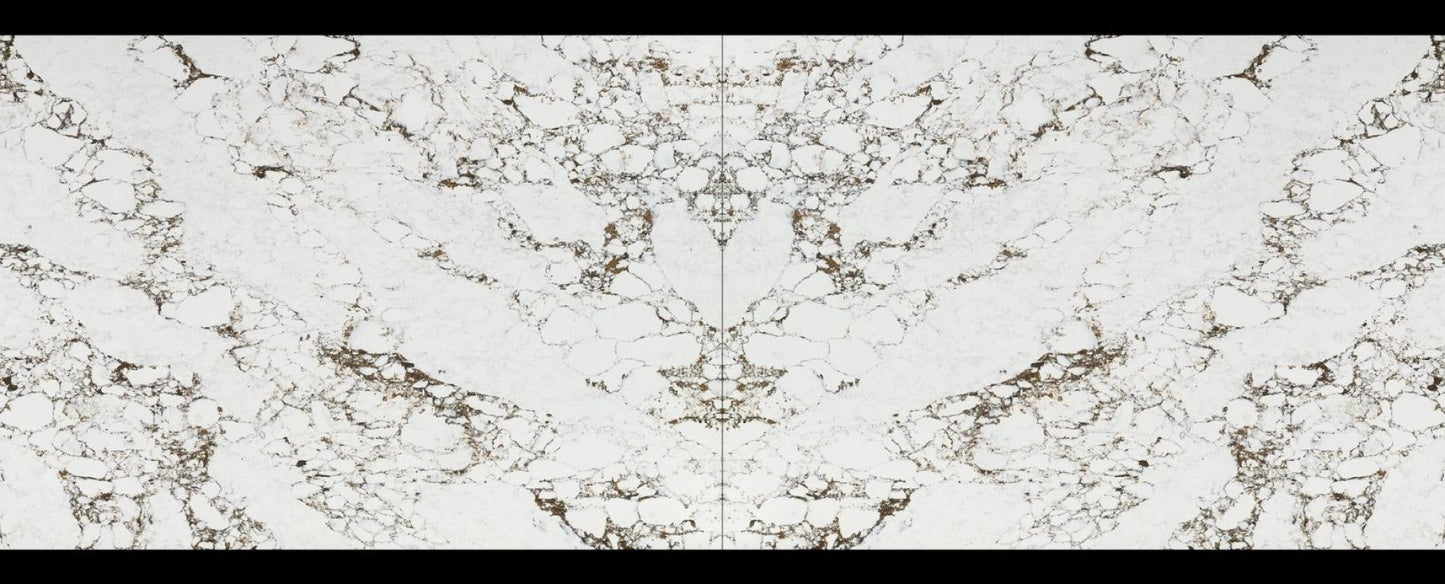 Raphael Stone Calacatta Capria RQ9921|126' x63''| 2 cm Polished Quartz Slab