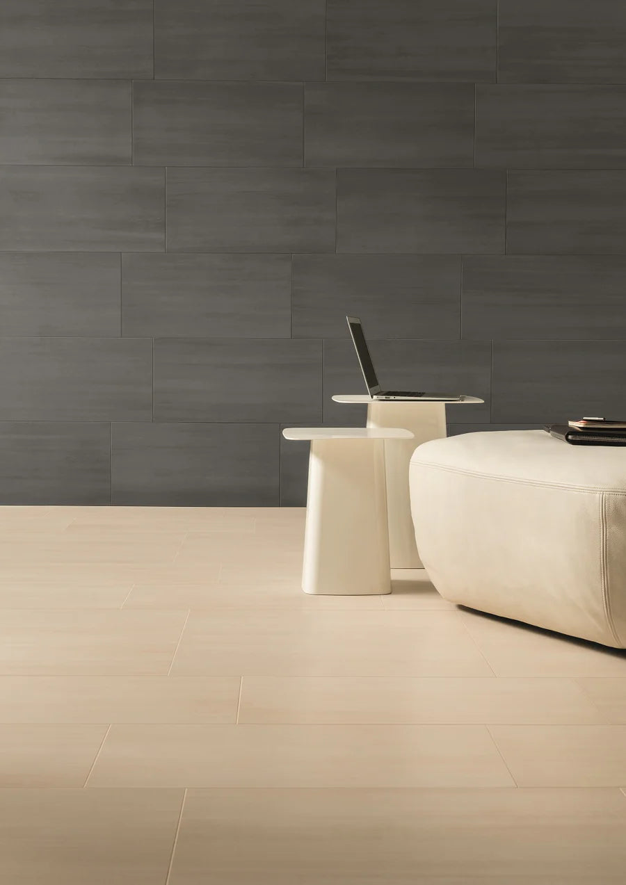 Ottimo Ceramics Flow| Ivory| 24’’ x 48’’ Matte Porcelain Tile
