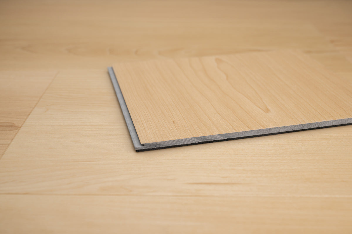 Gaia Flooring eTerra Collection| White Series|American Maple 48″ X 7.2″ X 6.5mm SPC Flooring