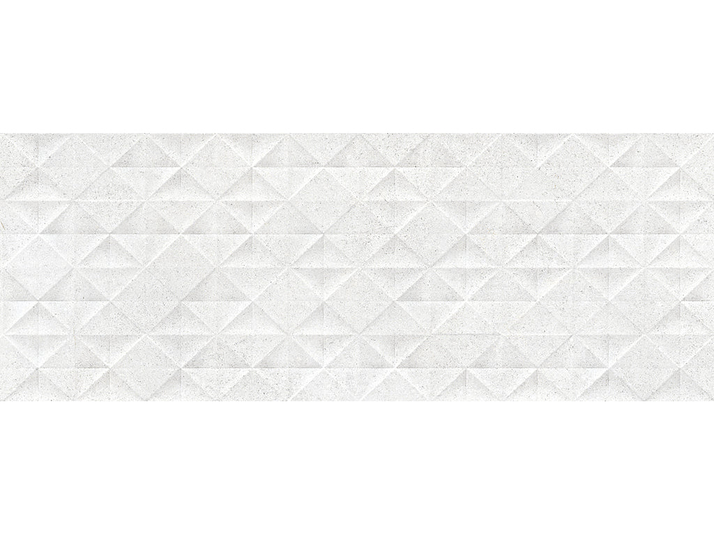 European Porcelain and Ceramics Lanai R Blanco 17'' x 47'' Ceramic Tile