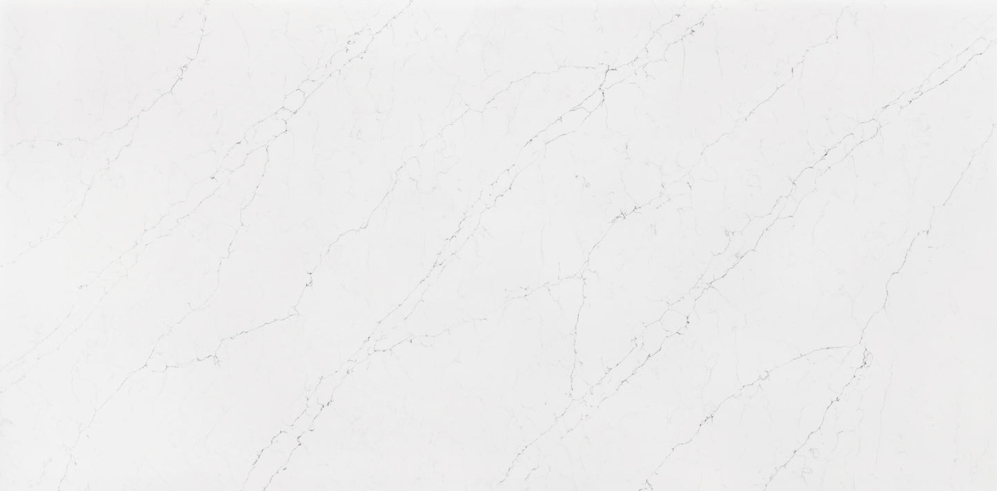Stratus Surfaces|Status Quartz| Lenox Grigio|142 x 79 x 2 cm Polished Quartz Slab