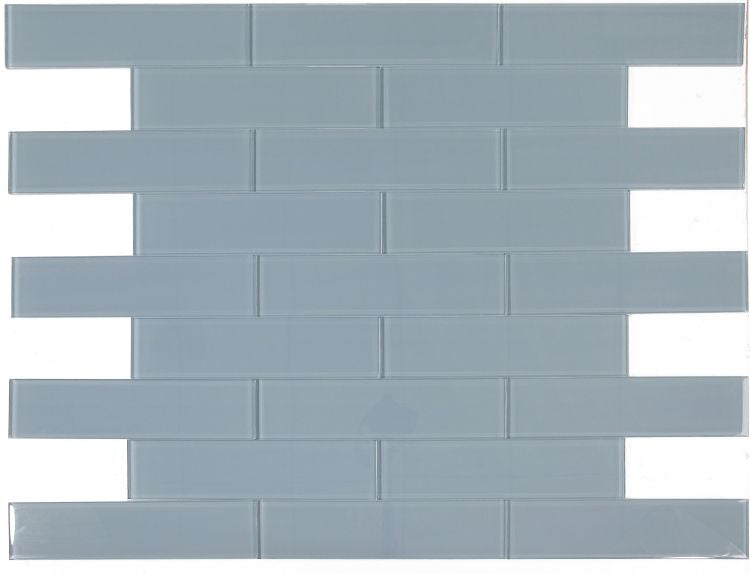 Elysium Tiles Lucy Pewter 4x16 Mosaic Tiles