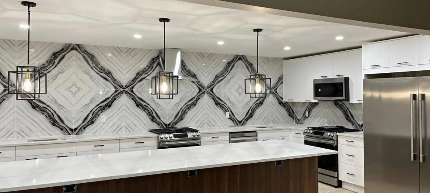 Raphael Stone RP1001 Panda 32'' x 64'' Porcelain Tile