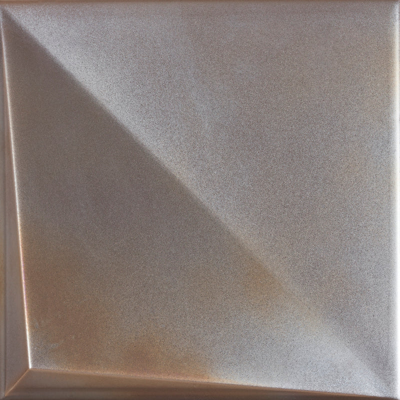 Ottimo Ceramic 3D Tangram Rampa| Grey | 8’’ x 8’’ Porcelain Tile