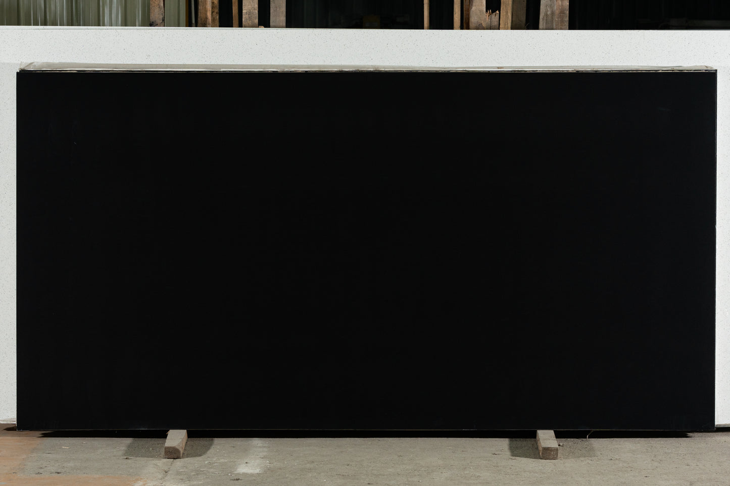 LX Prefabricated Premium Pure Black |26'' x 110''|2cm Polished Countertop