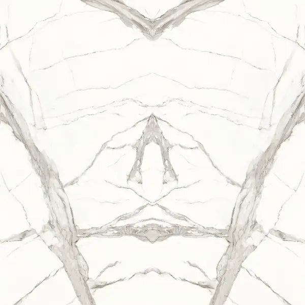 Francini |Forte Collection |Statuario Premium|126" x 63"|12mm Polished Porcelain Slab
