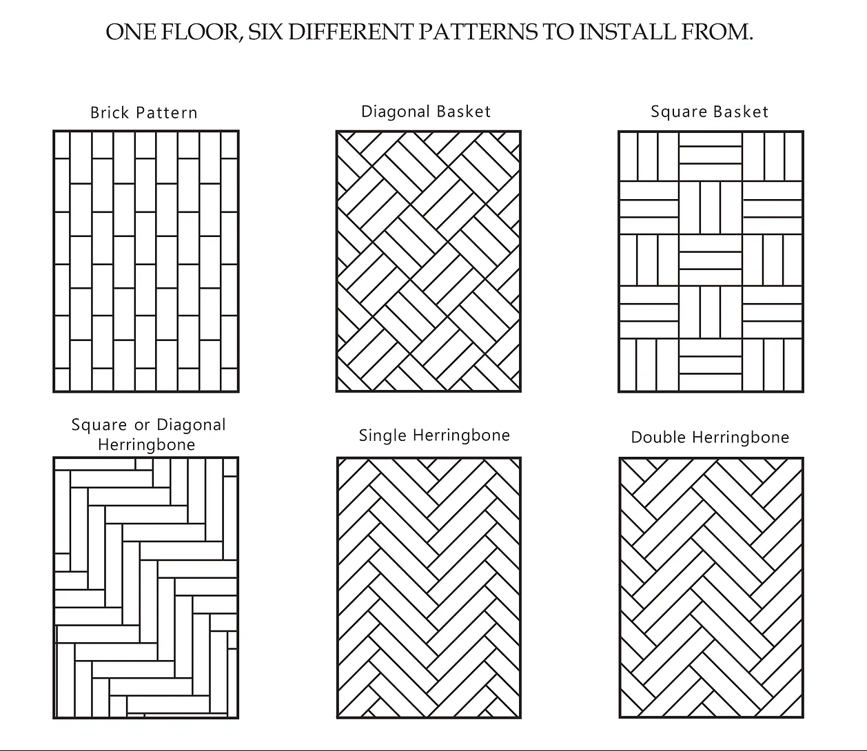 Amazon Wood Floors Vila Do Conde Natural HB African Mahogany Engineered Hardwood Flooring 4-3/4’’ x FL 24’’