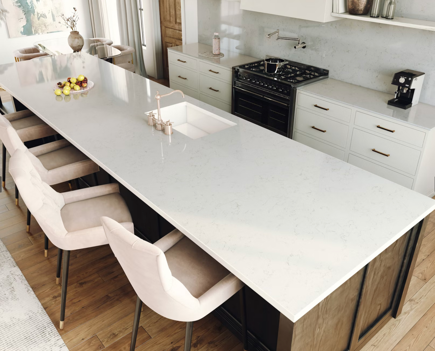 Cosentino Silestone Miami Oro 128’’ x 62’’ x 2.0 cm Polished Quartz Slab