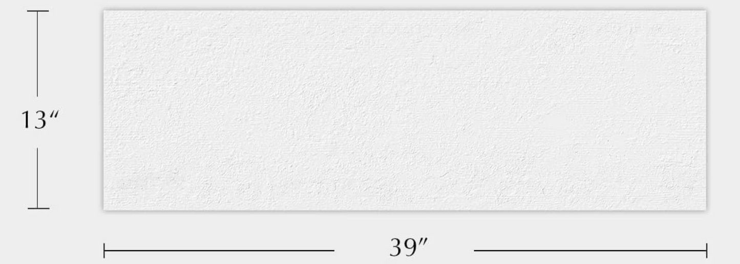 Porcelanosa Menorca Blanco 12"X35" Ceramic Wall Tile
