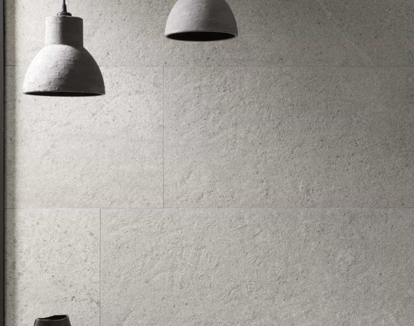 Porcelanosa Prada Acero 18"X47" Ceramic Matte Stone Effect Wall Tile