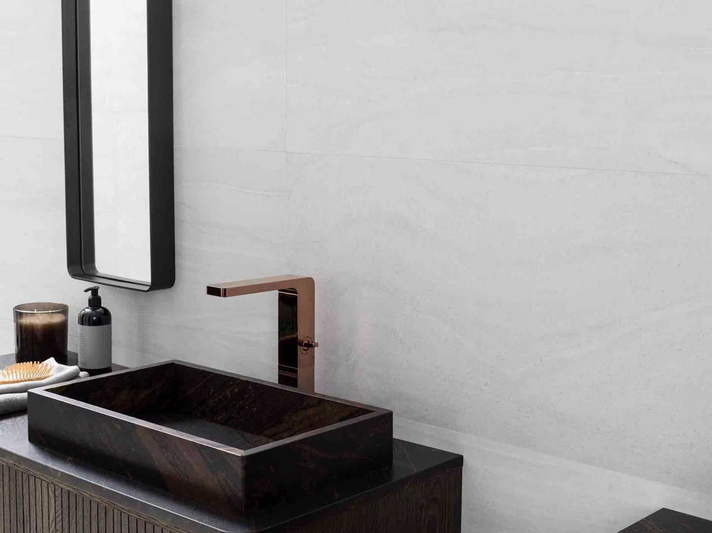 Porcelanosa Butan Bone 18"X47" Matte Ceramic Wall Tile