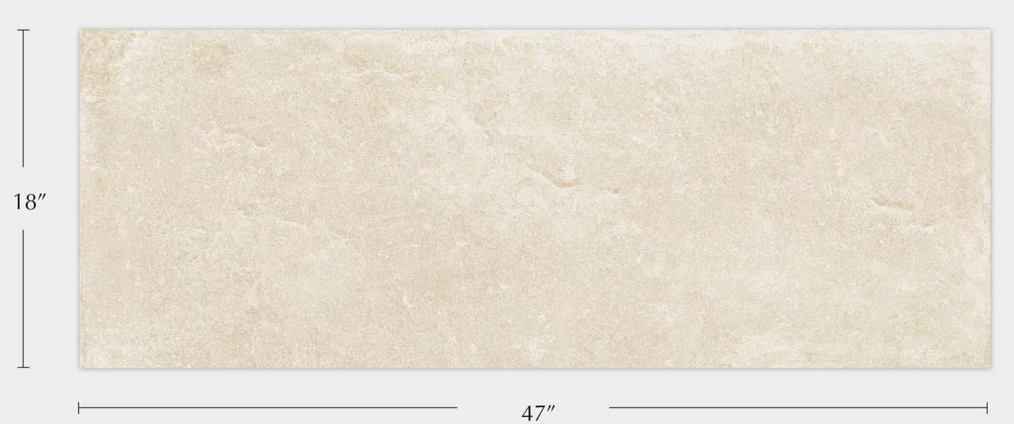 Porcelanosa Verbier Sand 18"X47"Ceramic Wall Tile