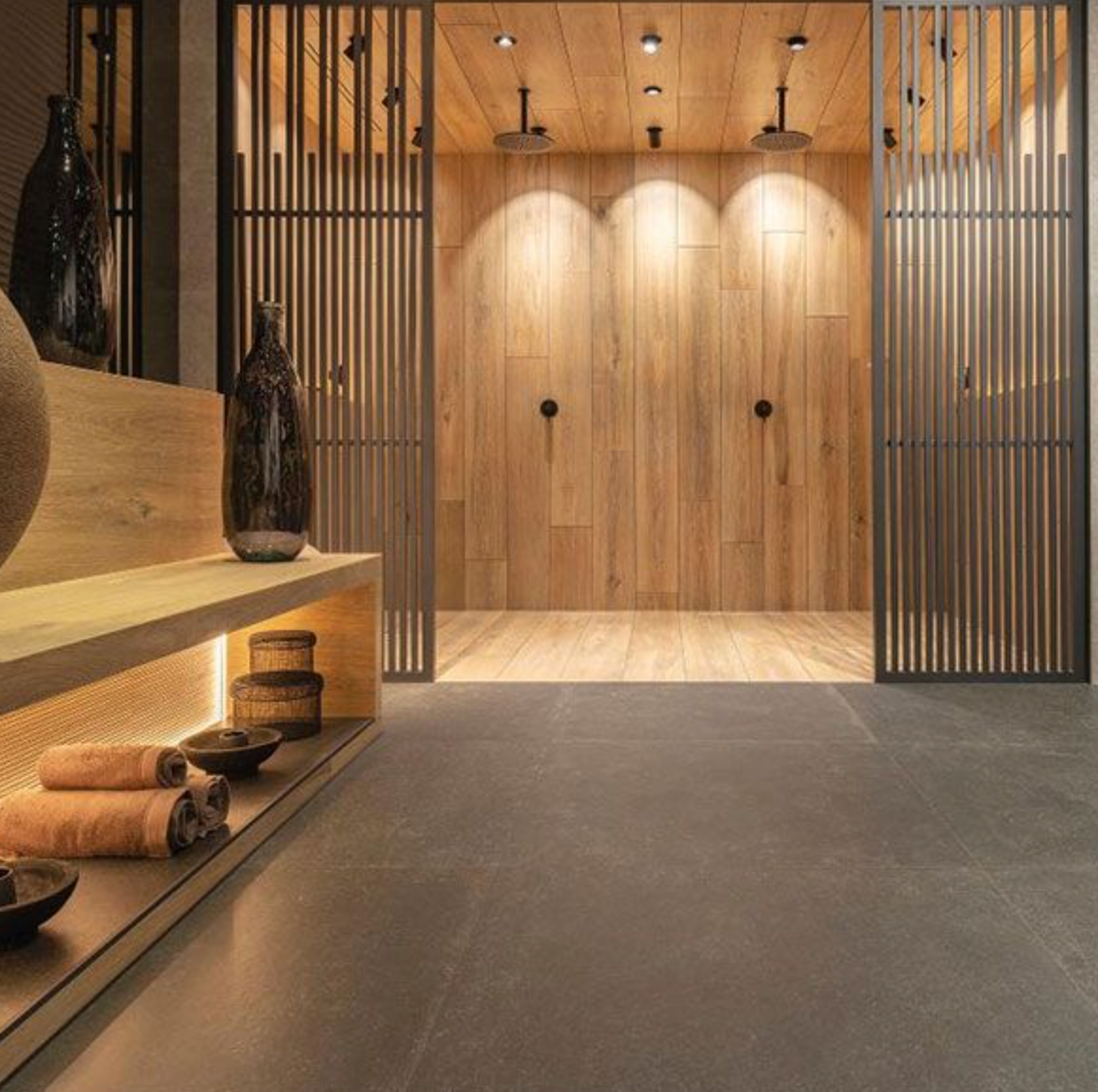 Porcelanosa Verbier Dark 18"X47" Matte Ceramic Wall Tile