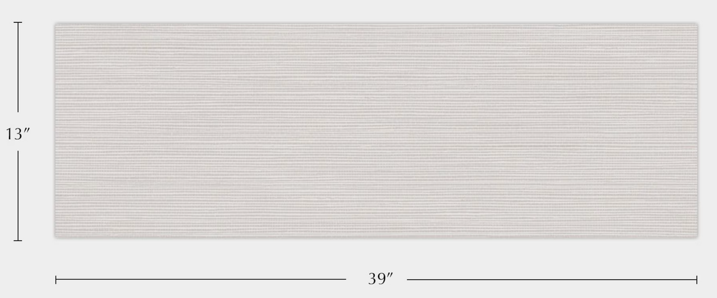 Porcelanosa Brunei Blanco 13"X39" Gloss Ceramic Wall Tile