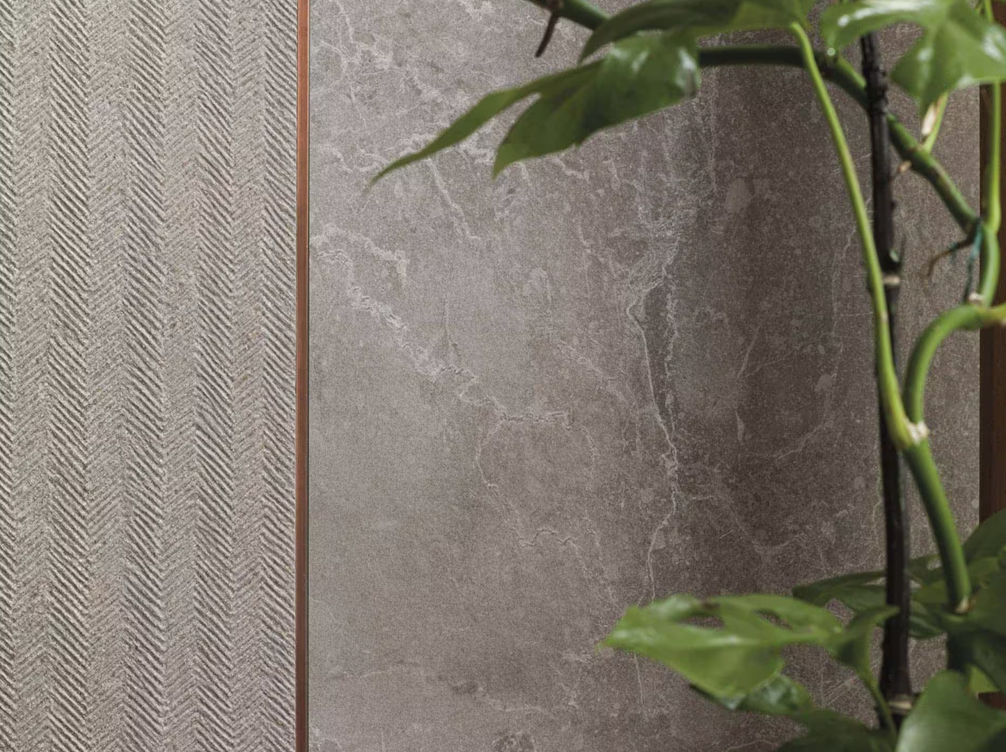 Porcelanosa Noir Topo 18"X47" Matte Ceramic Wall Tile
