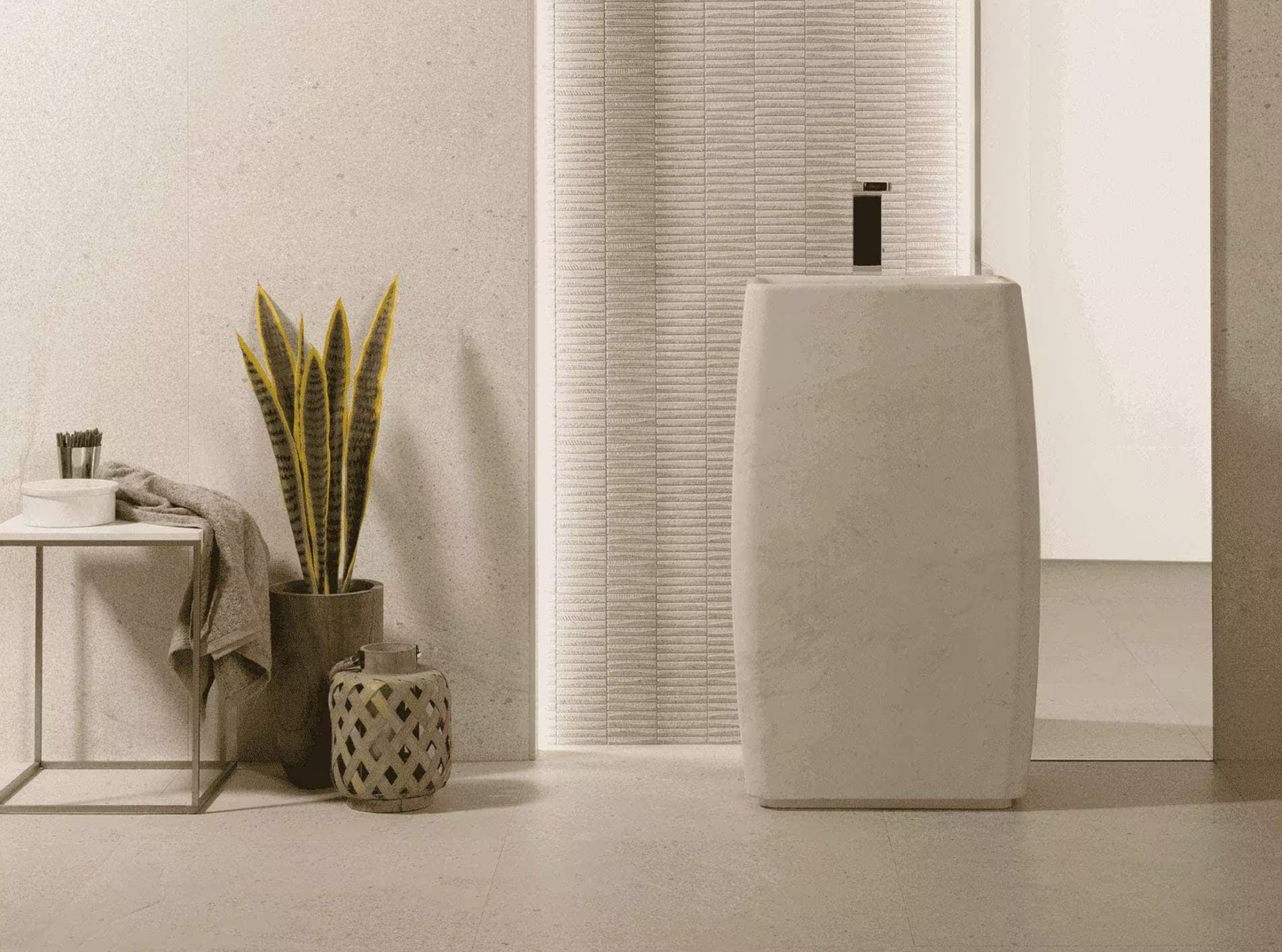 Porcelanosa Durango Bone 23"X23" Matte Porcelain Tile