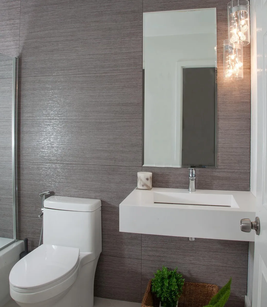 Porcelanosa Japan Marine 13"X39" Matte Ceramic Wall Tile