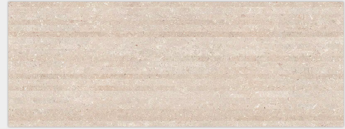 Porcelanosa Deco Coral Caliza 18"X47" Matte Ceramic Wall Tile