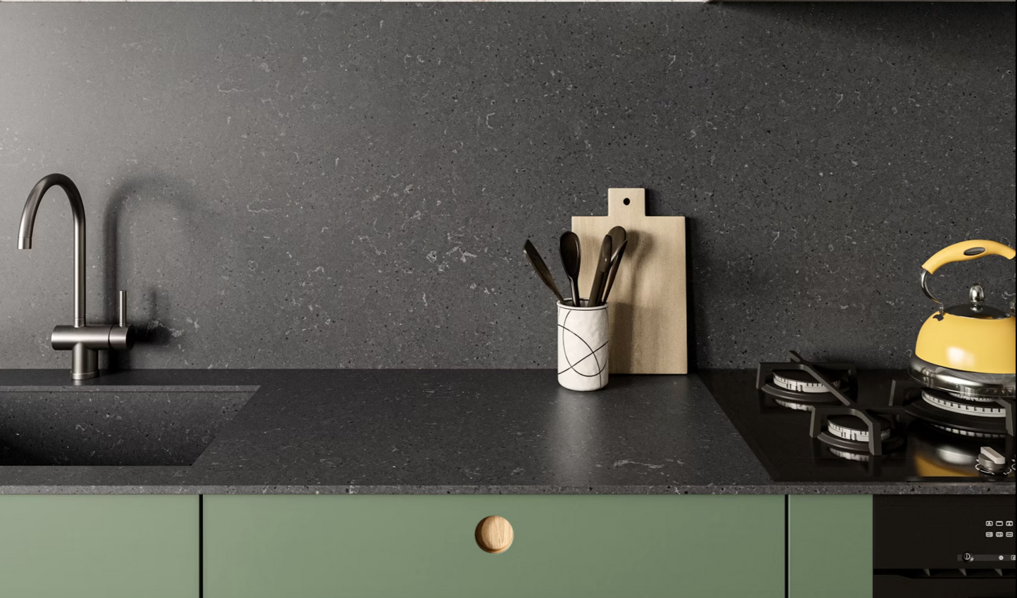 Cosentino Silestone Cinder Craze 128’’ x 62’’ x 2.0 cm Suede Quartz Slab