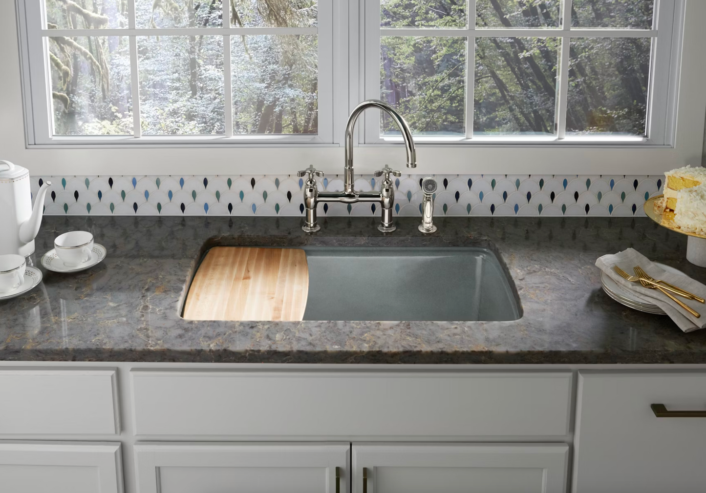 Cosentino Silestone Copper Mist 128’’ x 62’’ x 2.0 cm Polished Quartz Slab