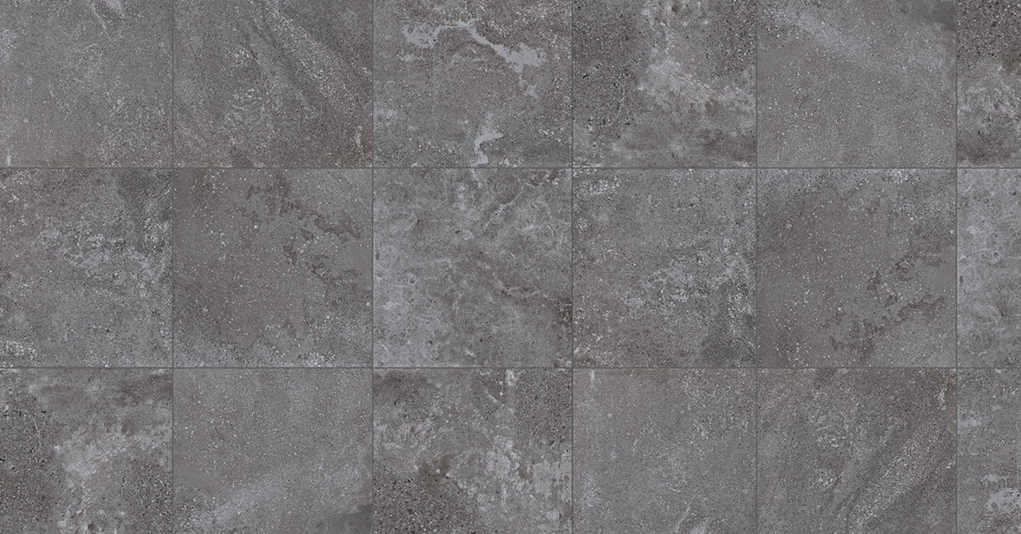 Belleza Ceramica Chamonix | Dark Grey | 24’’ x 48’’ Porcelain Tile