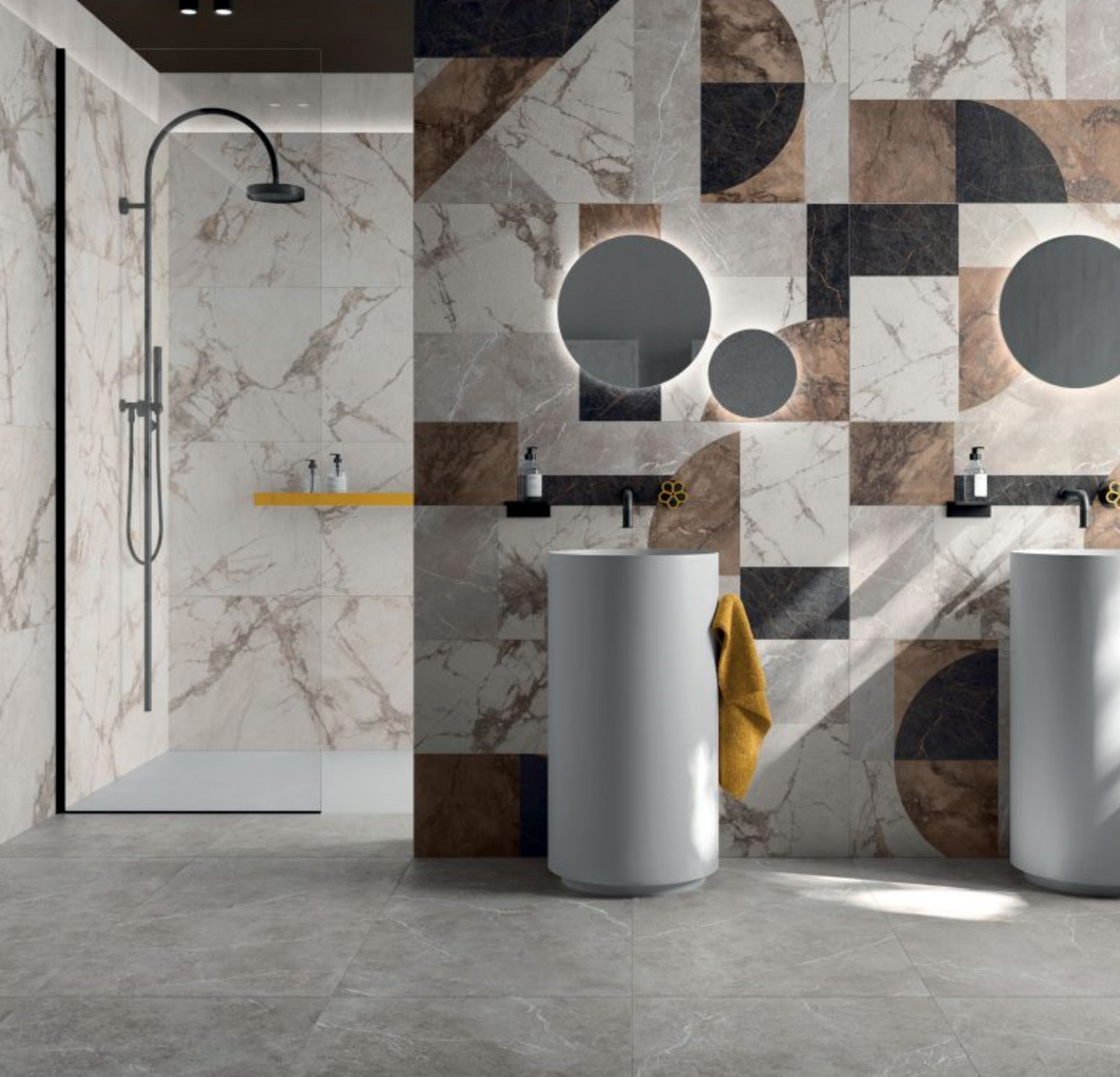 Belleza Ceramica Epoque | White | 24’’ x 48’’ Porcelain Tile